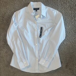 Banana Republic Blue Dress Shirt Tailored Fit